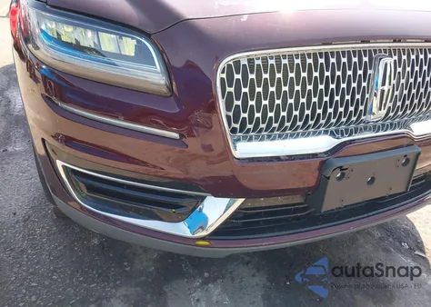 2019 Lincoln Nautilus Standard from USA, damaged, VIN 2LMPJ8J91KBL52139